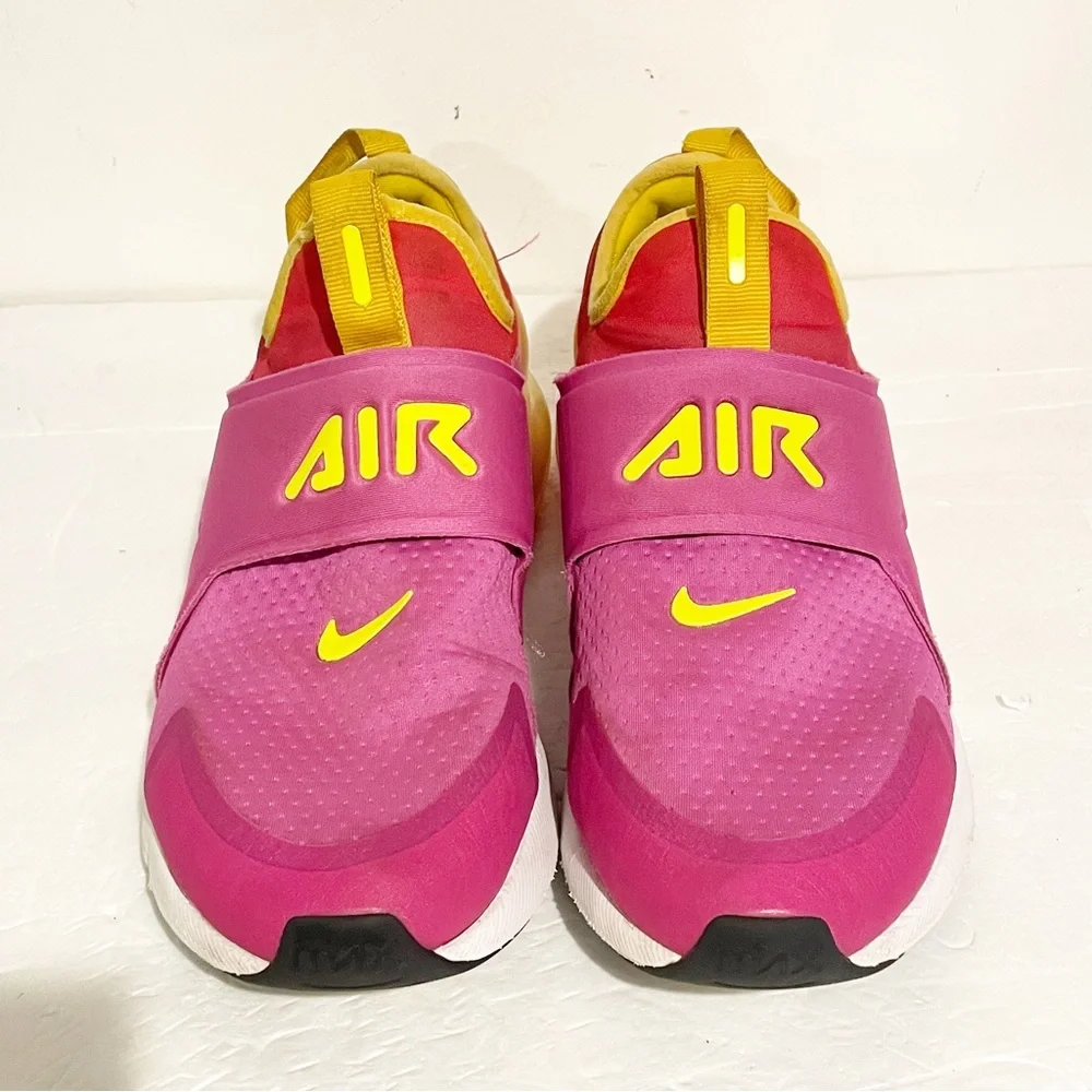 Nike Air Max‎ 270 Youth 6.5 Extreme SE GS CN8280 600 Fuchsia Slip on Sneakers